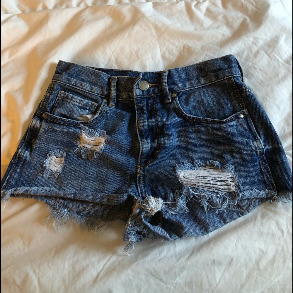 Jean shorts